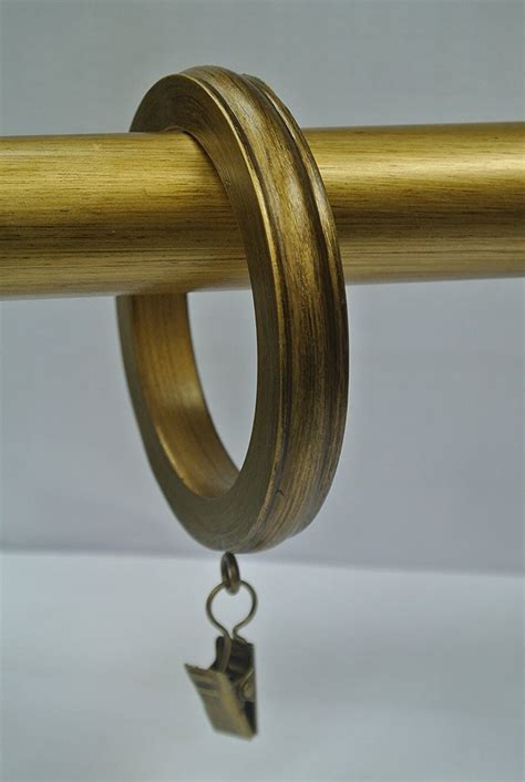 large curtain rings for fireplace